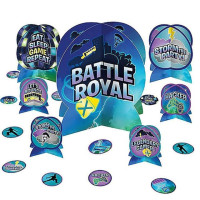 Battle Royal Birthday bordsdekorationsset 27 delar
