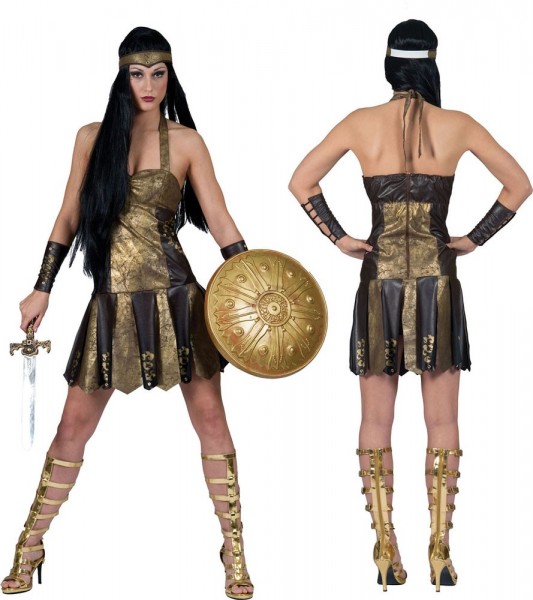 Costume da donna greco Warrior Antalya