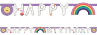 Peppa Wutz Rainbow Birthday Girlande 2,1m