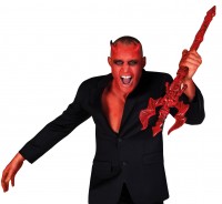 Aperçu: Trident Diable Rouge 73cm