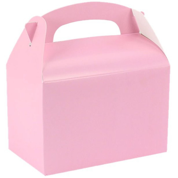 Geschenkbox rechteckig rosa 15cm