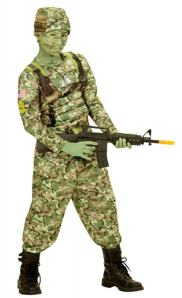 Military soldier Lucas child costume