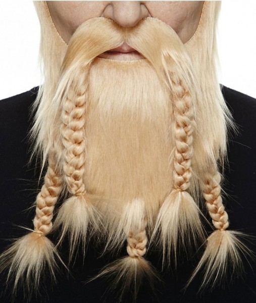 Barbe blonde Leifsson Viking