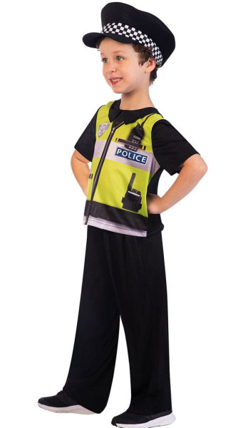Genbrugt politibetjent kostume til børn 3