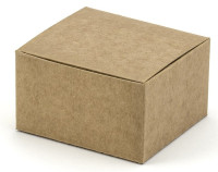 Vista previa: 10 cajas plegables Papel kraft 6cm