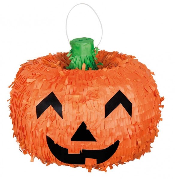 Feliz piñata de calabaza de Halloween