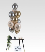 Vorschau: 12 Lets Party Ballonmix 33cm