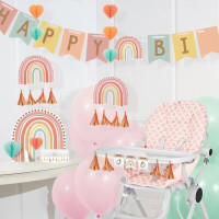 Preview: Boho One Rainbow High Chair Decoration