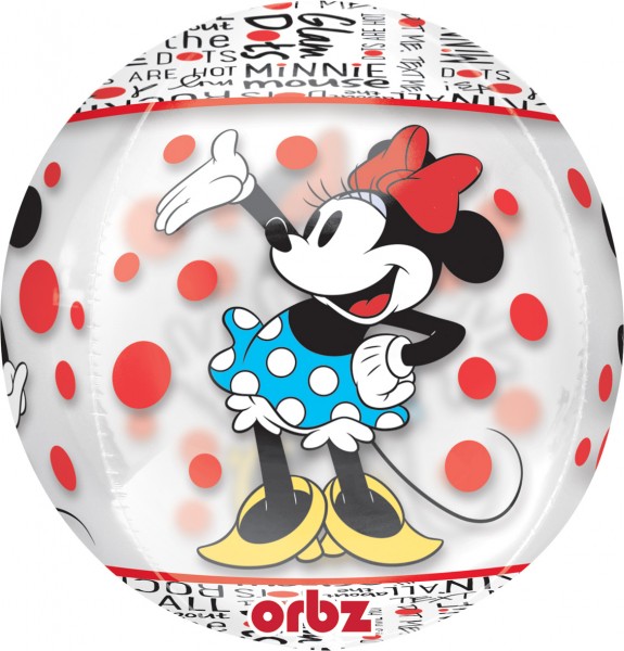 Kugelballon Zauberhafte Minnie Mouse 3