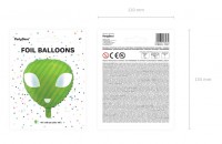 Vorschau: Alien Rygel Folienballon 47 x 48cm