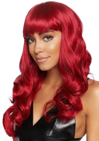 Lady Röd peruk för kvinnor
