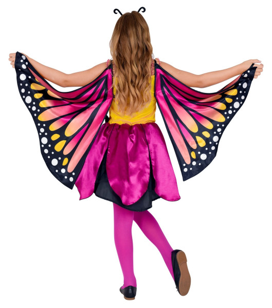 Dahlia vlinderkostuum voor meisjes 3