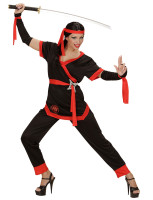 Japanische Ninjalady Damen Kostüm