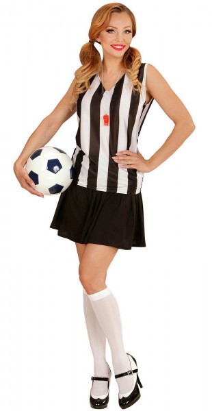 Referee costume with whistle