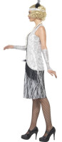 Oversigt: Delikat sølv Charleston kjole