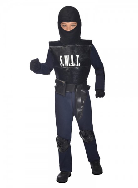 SWAT Agent Deluxe-kostume til børn