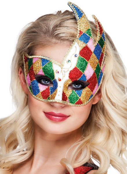 Colorful Venice Jockey eye mask