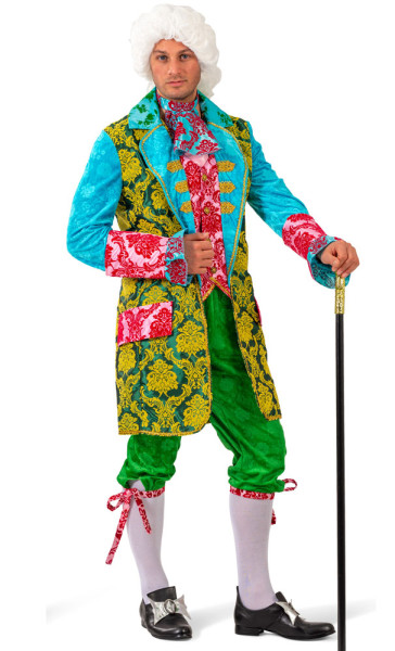 Kolorowy męski kostium Christian Rococo