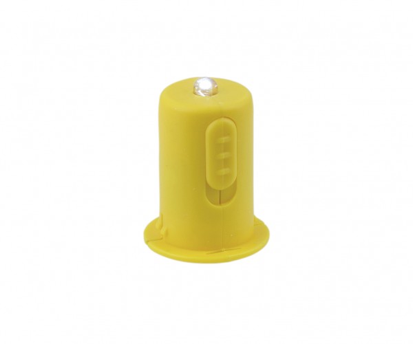 Elektryczna latarnia LED Luce w kolorze żółtym