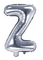 Folienballon Z silber 35cm