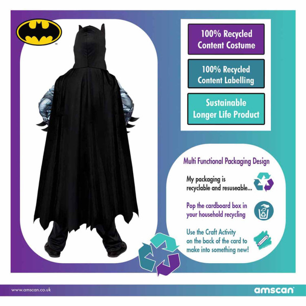 Batman Kostüm für Kinder recycelt 7