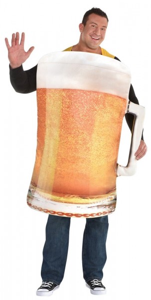 Divertido disfraz de jarra de cerveza 2
