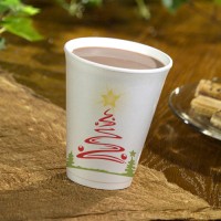 Anteprima: 50 bicchieri termici albero di Natale 250 ml
