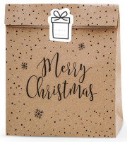 Vista previa: 3 bolsas de regalo Christmas Eve 25 x 27cm