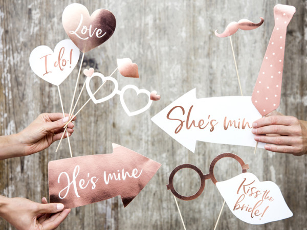 10 accessoires photobooth Forever Yours