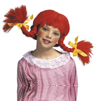 Red Peppa plait wig