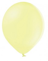 Vorschau: 100 Partystar Luftballons pastellgelb 23cm