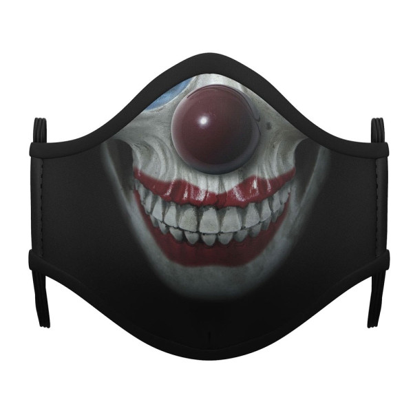 Mouth nose mask horror clown for adults