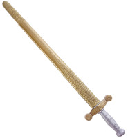 Aperçu: Épée de chevalier argent-doré 75cm