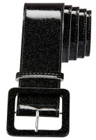 Cintura glitter nera 120cm
