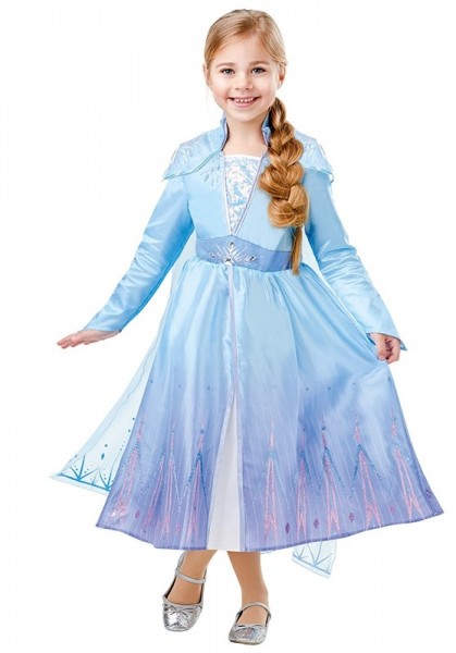 Frozen 2 Elsa-børnekostume deluxe