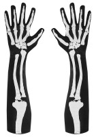 Vorschau: Skeleton Bones Handschuhe 50cm