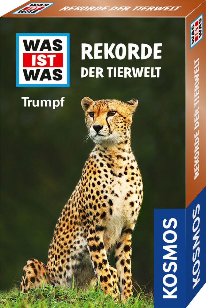 WAS IST WAS Trumpf Rekorde der Tierwelt Kartenspiel | Spel & Plezier