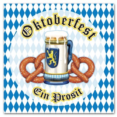 16 Bavarian Prosit napkins