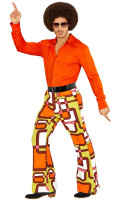 Widok: Męskie spodnie w stylu disco z lat 70