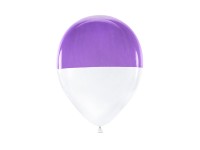 Vorschau: 7 Zweifarbige Luftballons Carnevale 30cm