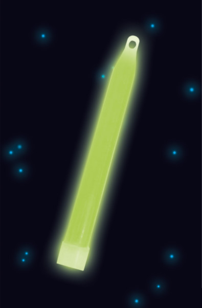 Power Glowstick med ledning 15cm grøn