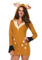 Preview: Fawn Bambi Ladies Dress Deluxe