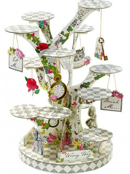 Alice Tea Party Cupcake Stand 59cm