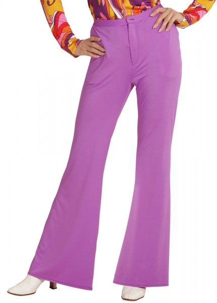 Spodnie Disco Fever w kolorze fioletowym