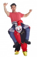 Oversigt: Piggyback-kostume horror jester