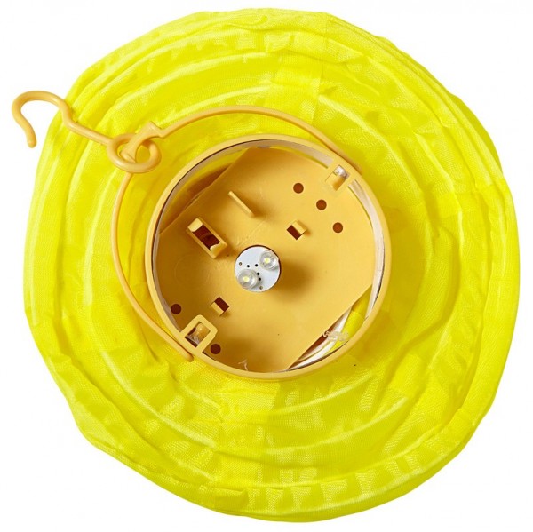 LED Lampion in giallo 3