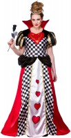 Vista previa: Disfraz de reina de corazones para mujer