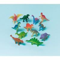 12 dinosauri giocattolo 6cm