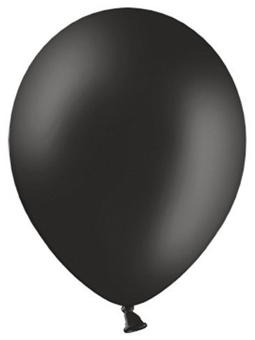 100 Celebration balloons black 29cm