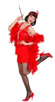 Preview: Red 20s lady costume